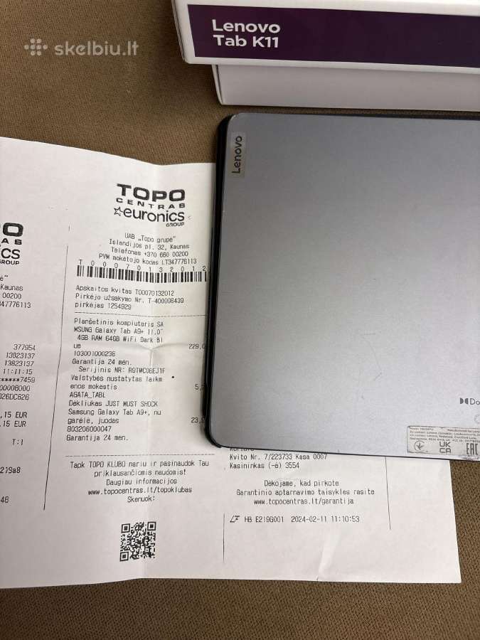 Lenovo Tab K11 - nuotraukos Nr. 3