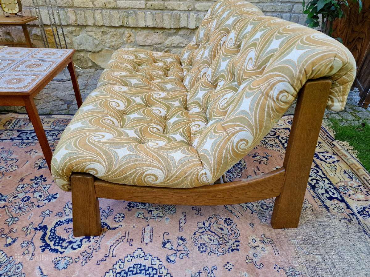 Vintažiniai mid century moduliniai foteliai/sofa - nuotraukos Nr. 9
