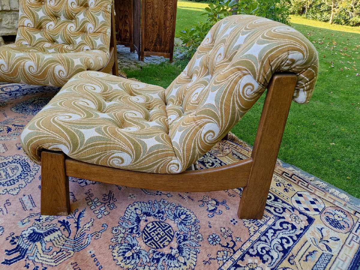 Vintažiniai mid century moduliniai foteliai/sofa - nuotraukos Nr. 13