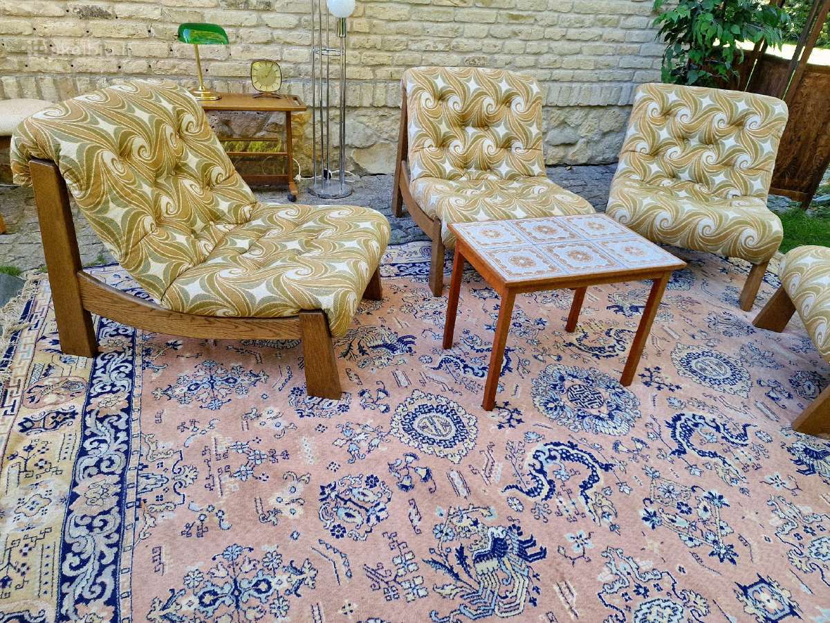 Vintažiniai mid century moduliniai foteliai/sofa - nuotraukos Nr. 16