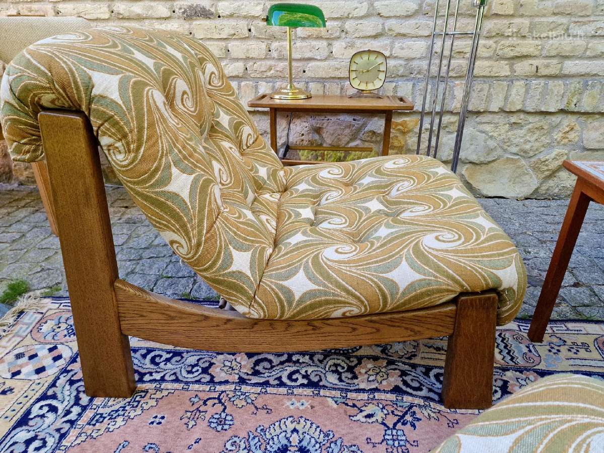 Vintažiniai mid century moduliniai foteliai/sofa - nuotraukos Nr. 23