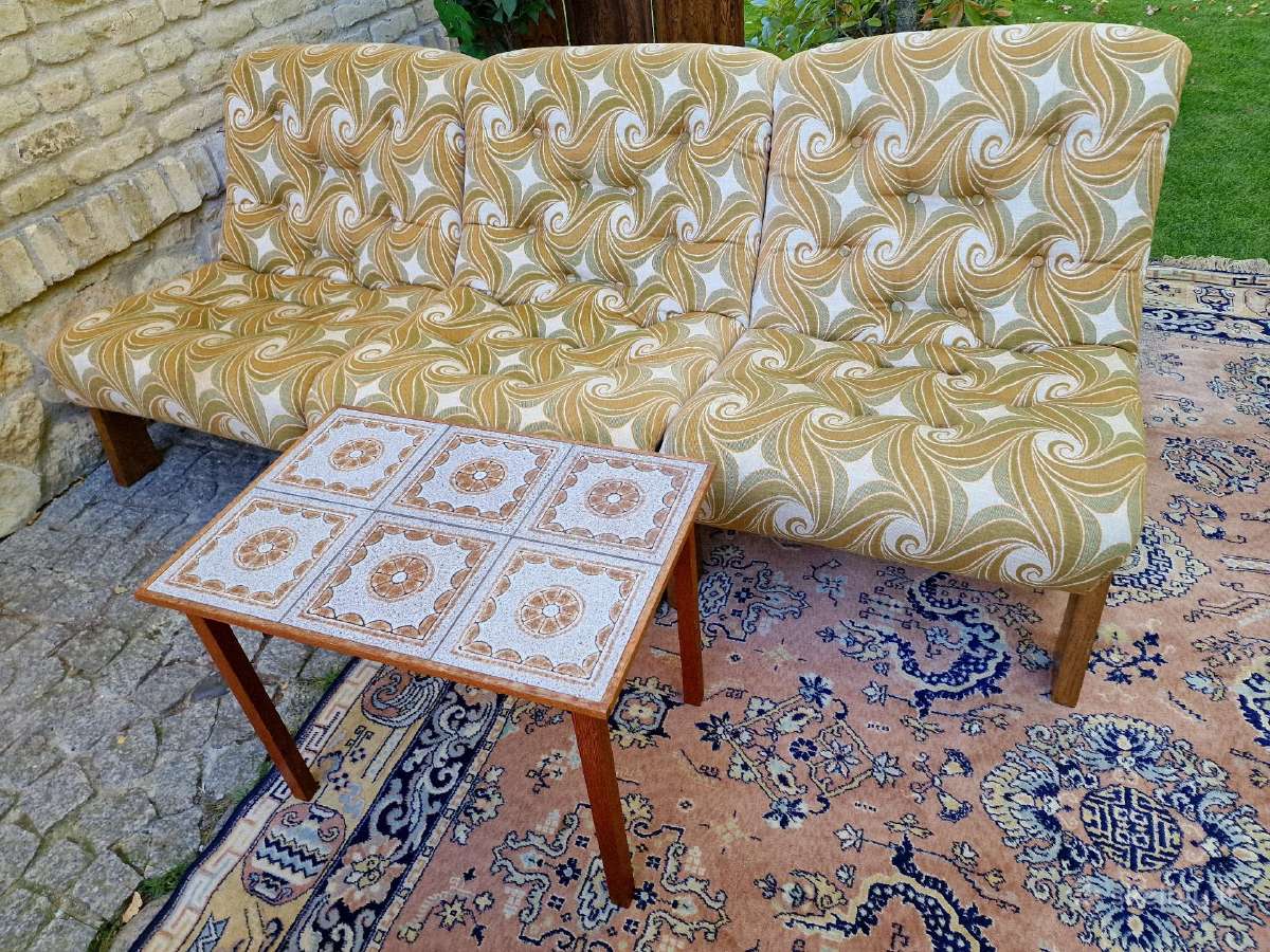 Vintažiniai mid century moduliniai foteliai/sofa - nuotraukos Nr. 24