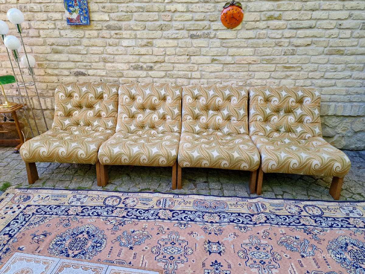 Vintažiniai mid century moduliniai foteliai/sofa - nuotraukos Nr. 2