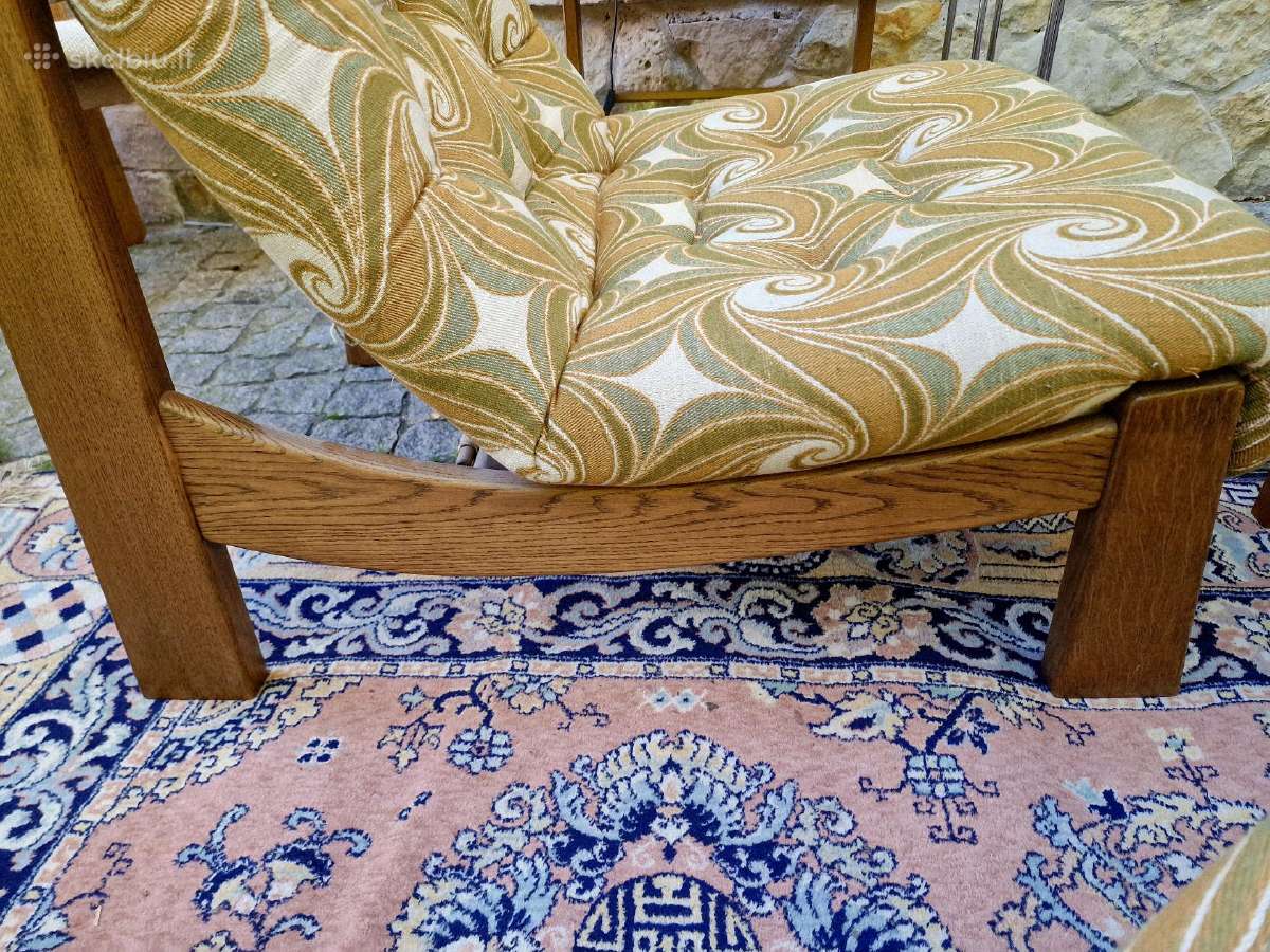Vintažiniai mid century moduliniai foteliai/sofa - nuotraukos Nr. 26
