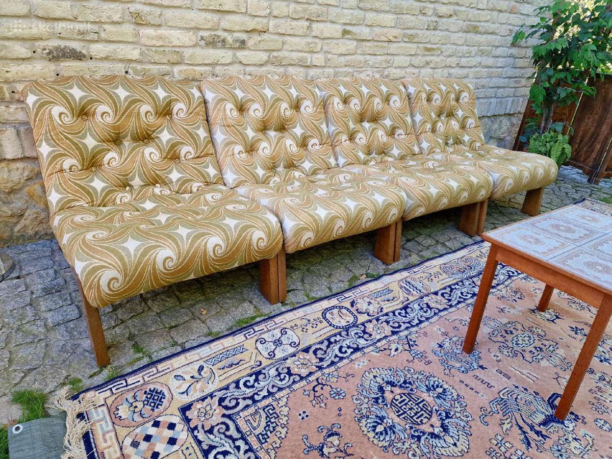 Vintažiniai mid century moduliniai foteliai/sofa - nuotraukos Nr. 27