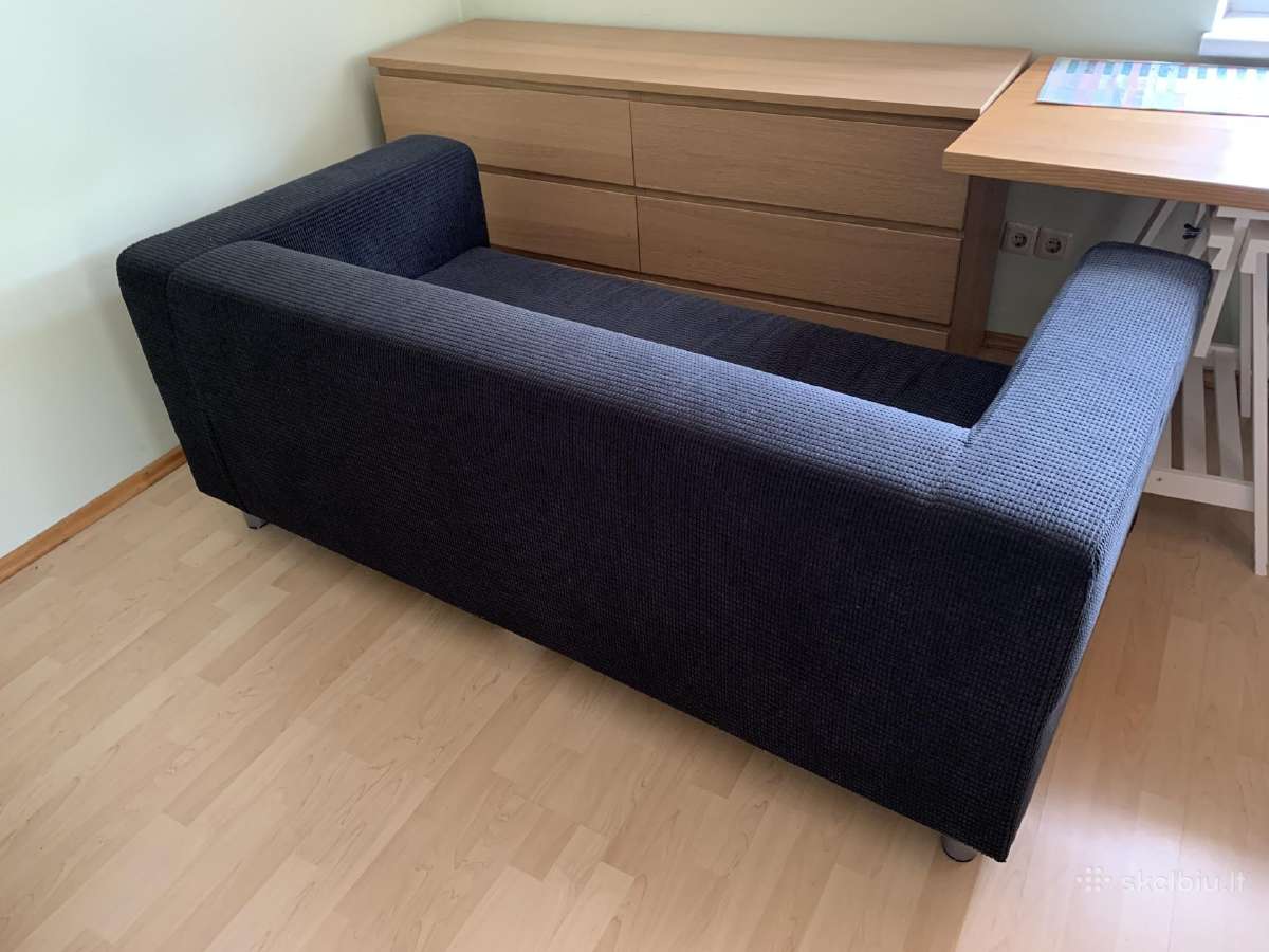 Ikea sofa Klippan, juoda - nuotraukos Nr. 3