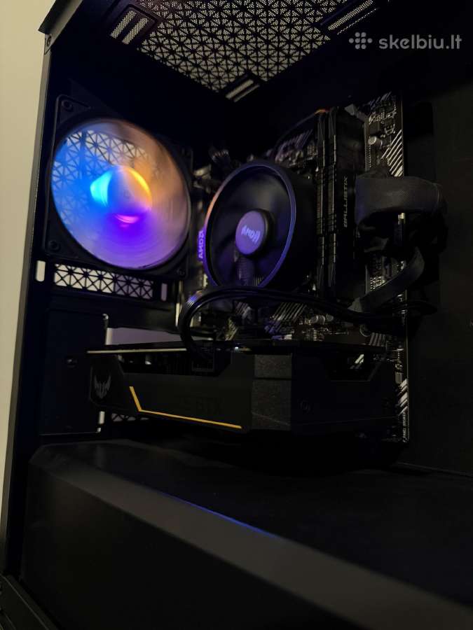 Ryzen 5 5500, 16gb, gtx 1660 Kompiuteris - nuotraukos Nr. 3