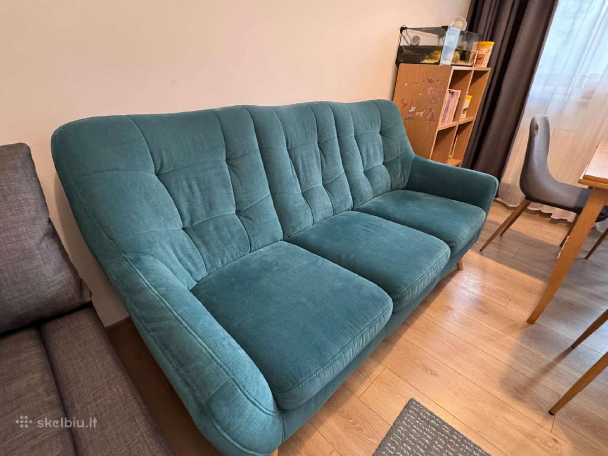 Trivietė sofa - nuotraukos Nr. 2
