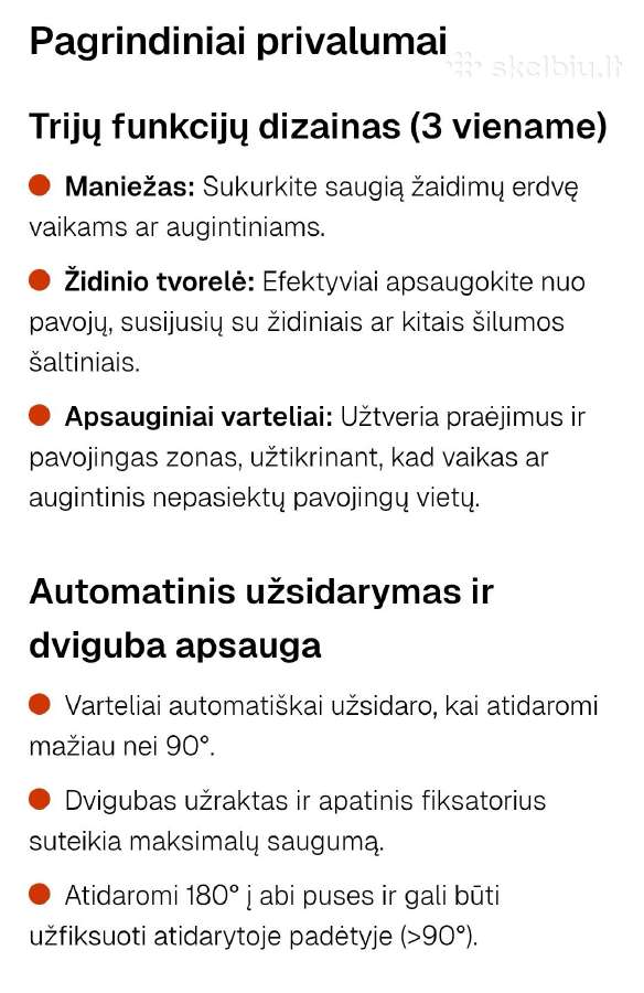 Apsauginiai modeliuojami varteliai - nuotraukos Nr. 8