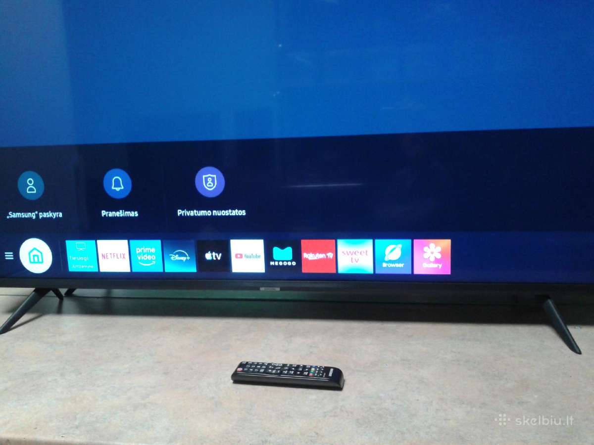 Ue55au7092 samsung smart TV labai geros būklės - nuotraukos Nr. 4