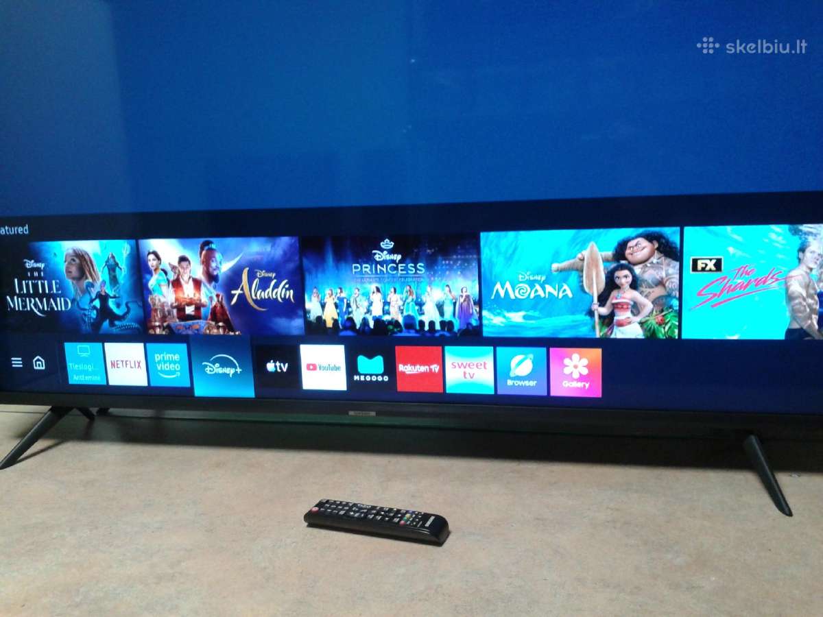 Ue55au7092 samsung smart TV labai geros būklės - nuotraukos Nr. 5