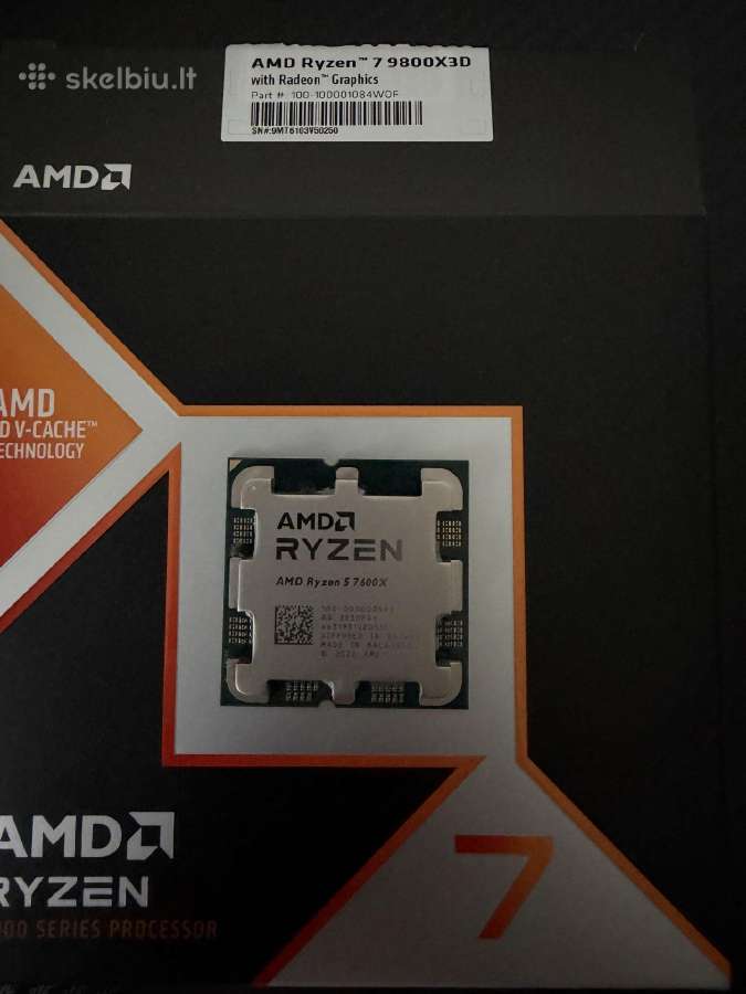 Ryzen 5 7600x Am5 - nuotraukos Nr. 3
