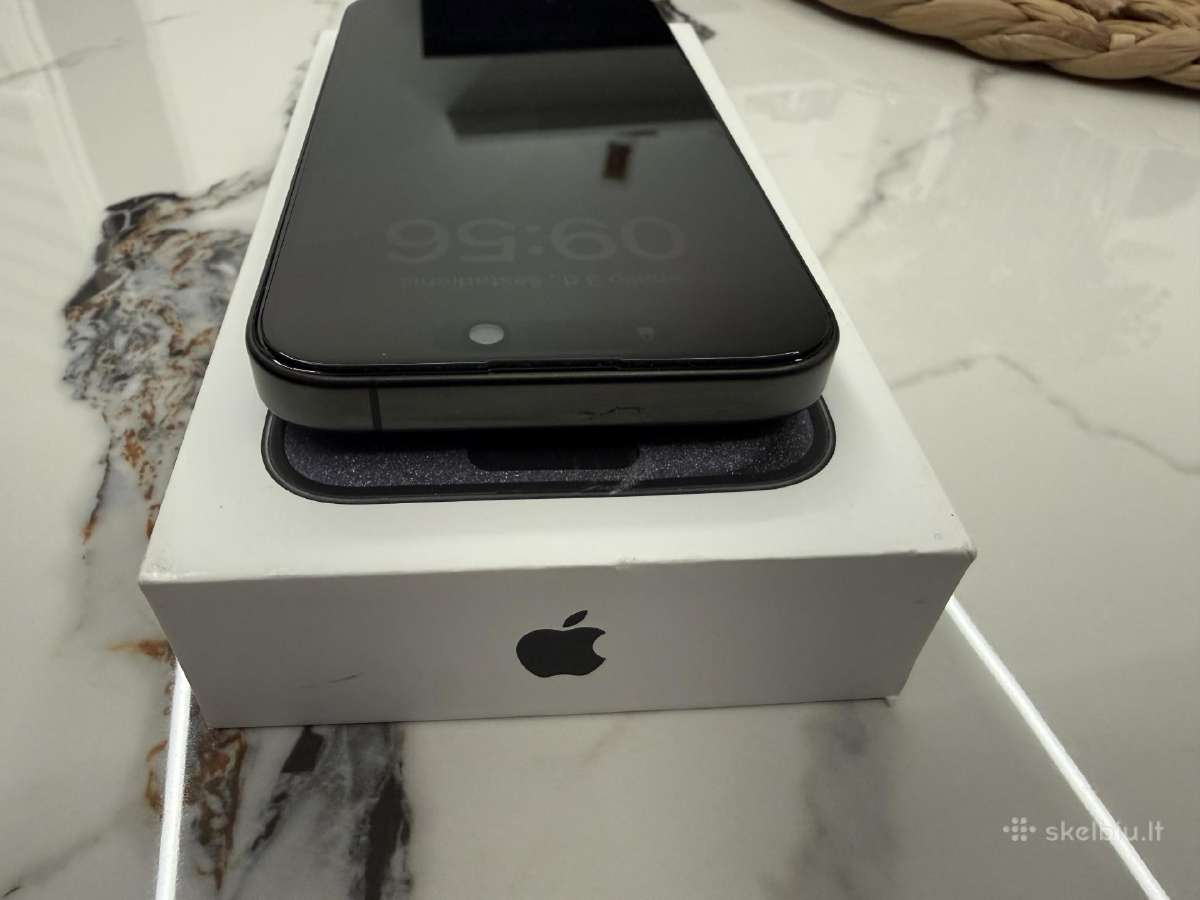 iPhone 15 pro 128gb Black titanium - nuotraukos Nr. 5