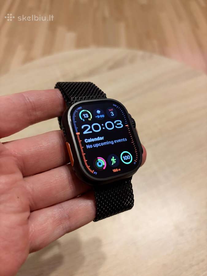 Apple Watch Ultra 3 su Minalese Titanium Band - nuotraukos Nr. 2