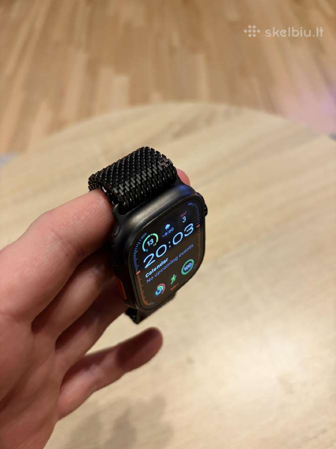 Apple Watch Ultra 3 su Minalese Titanium Band - nuotraukos Nr. 7