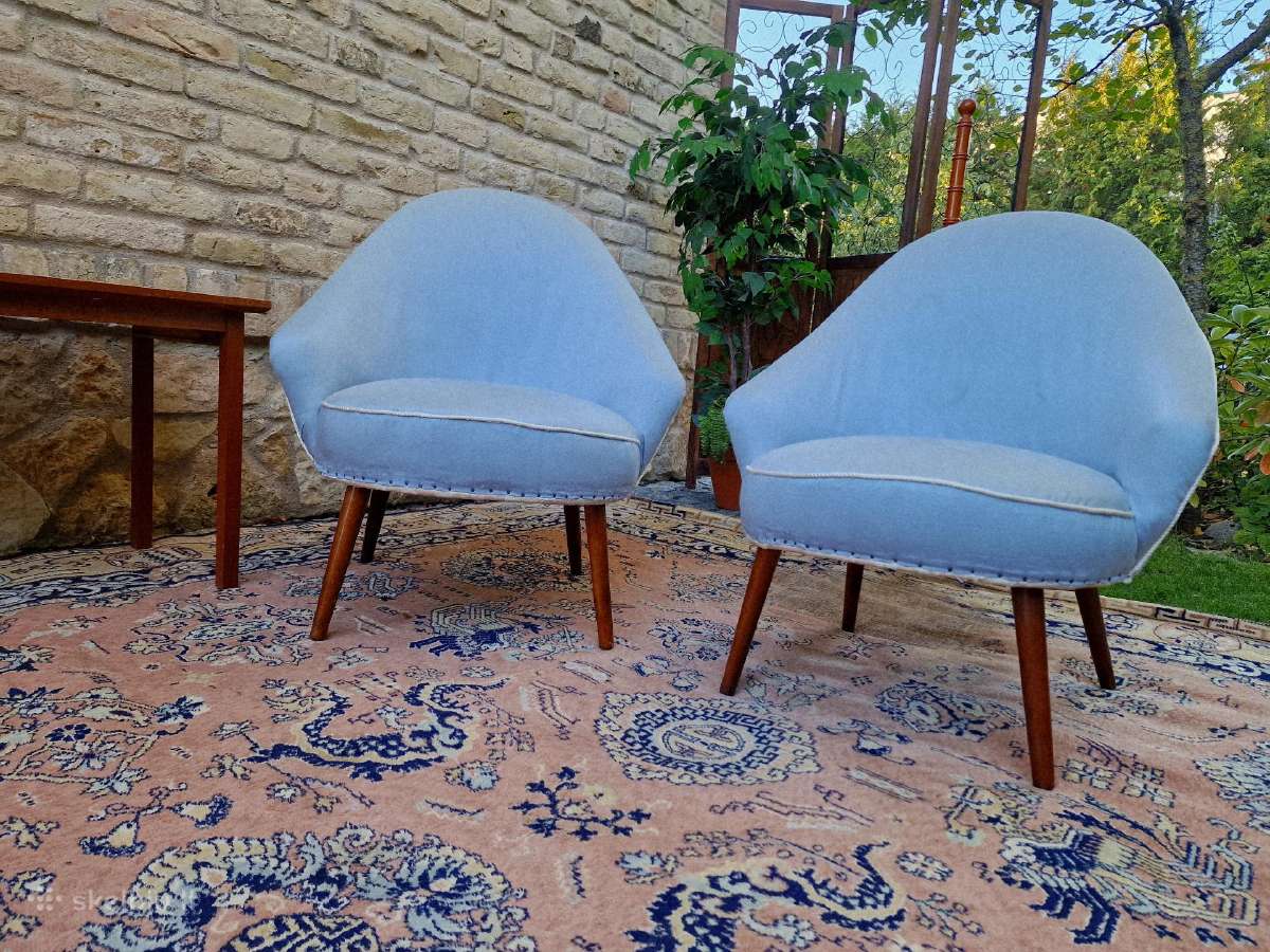 Vintažiniai mid century coctail st.foteliai - nuotraukos Nr. 6