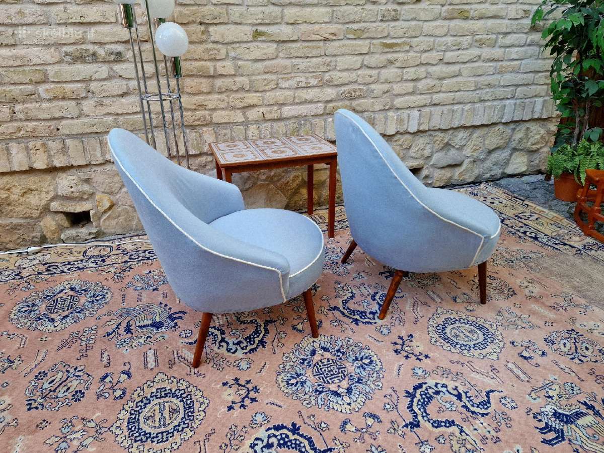 Vintažiniai mid century coctail st.foteliai - nuotraukos Nr. 8