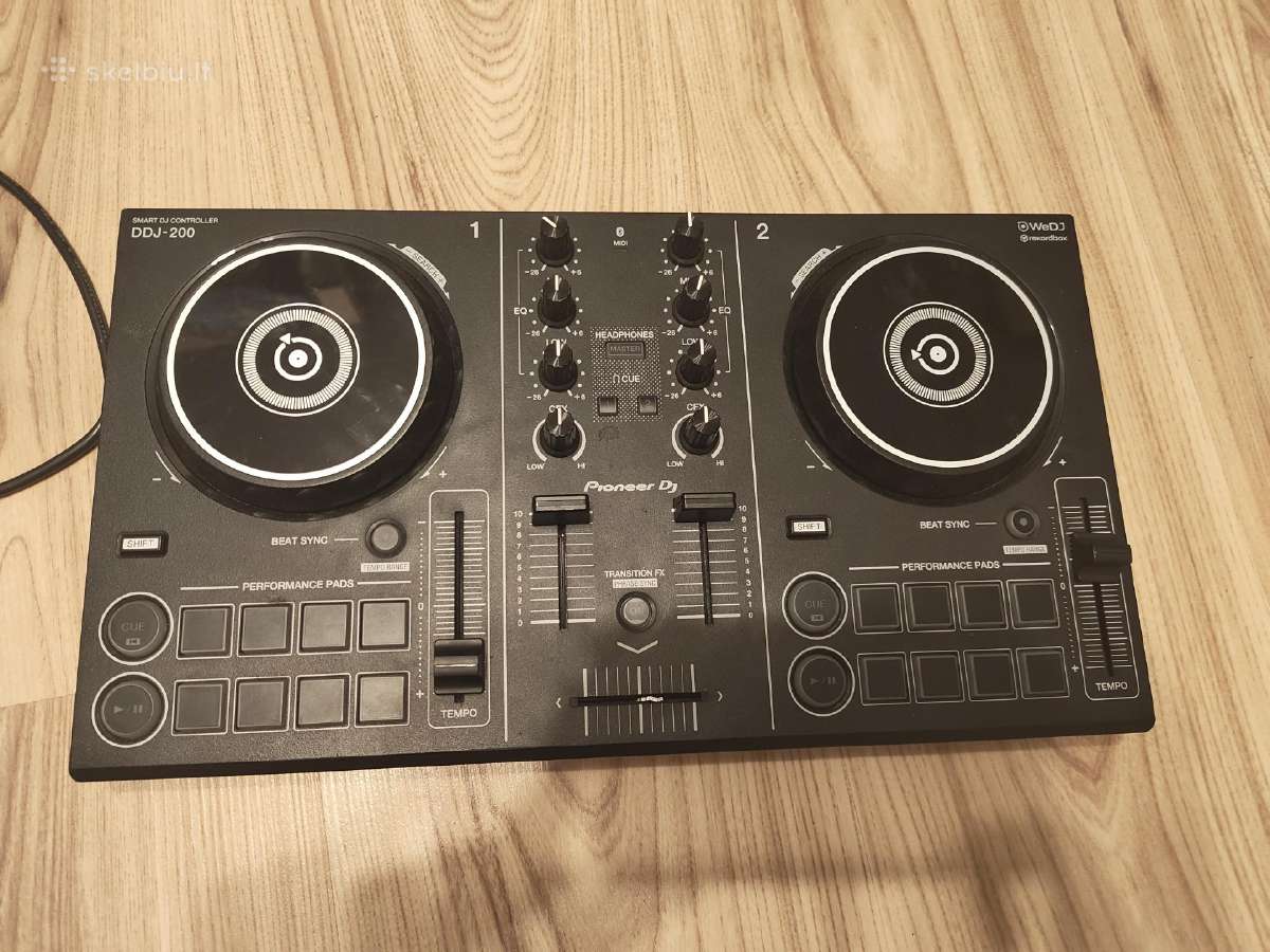 Pioneer Ddj-200 Dj pultas, naudotas - nuotraukos Nr. 3
