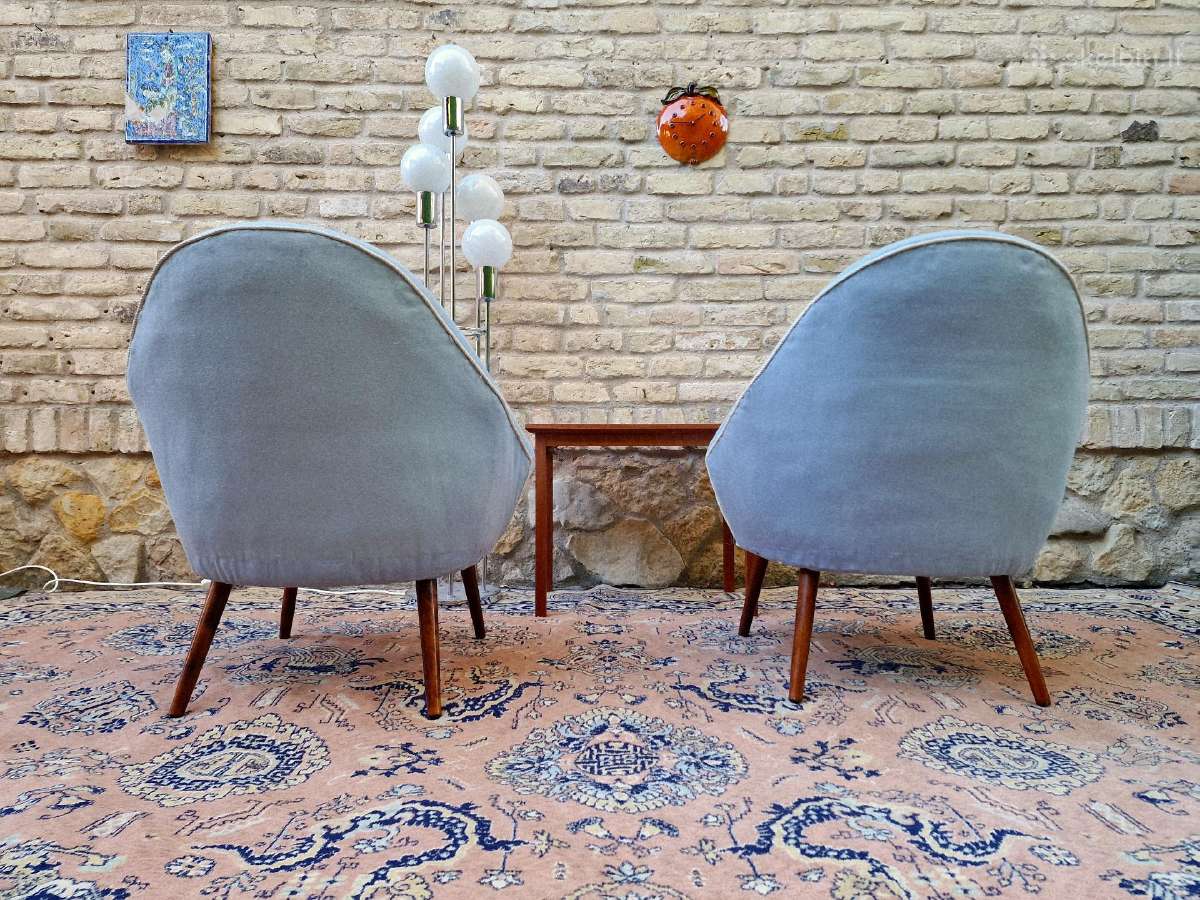 Vintažiniai mid century coctail st.foteliai - nuotraukos Nr. 13