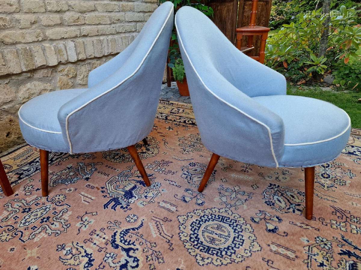 Vintažiniai mid century coctail st.foteliai - nuotraukos Nr. 16