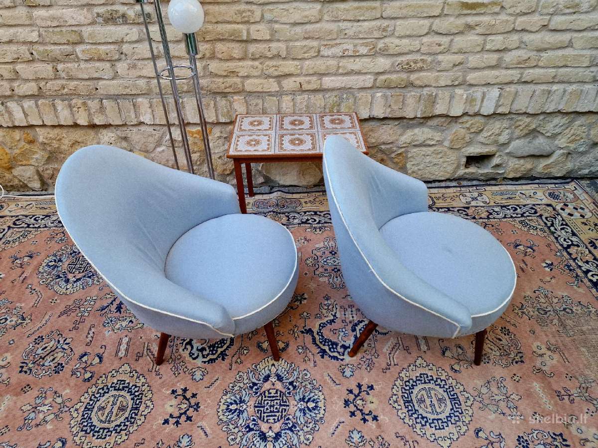 Vintažiniai mid century coctail st.foteliai - nuotraukos Nr. 17