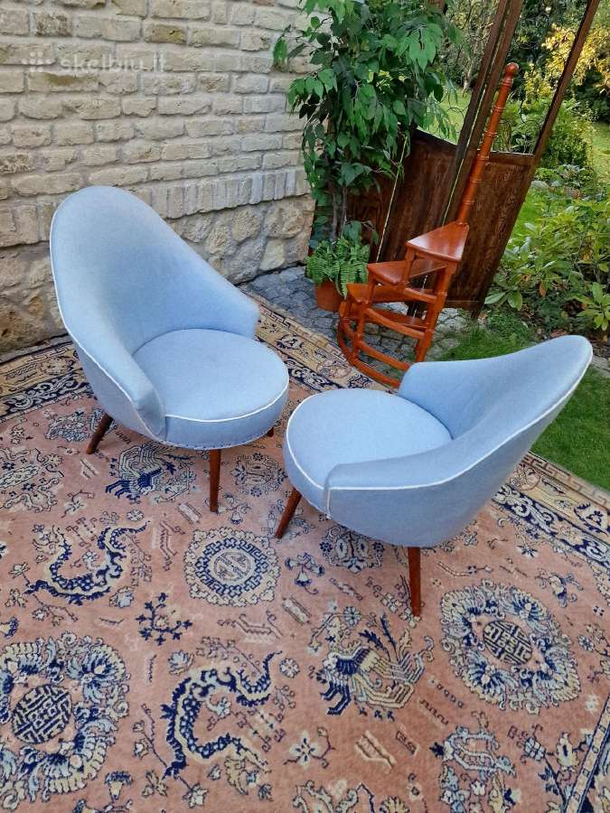 Vintažiniai mid century coctail st.foteliai - nuotraukos Nr. 21