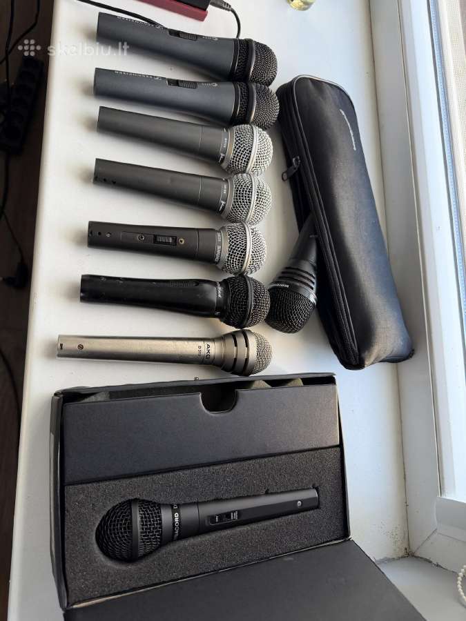 Shure, Akg, Ev,senheiser, Dynacord, Beyerdynamic - nuotraukos Nr. 4
