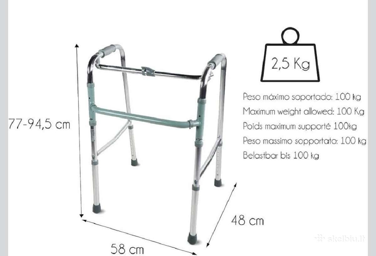 Mobiclinic sulankstomas vaikštynės rėmas be ratukų - nuotraukos Nr. 2