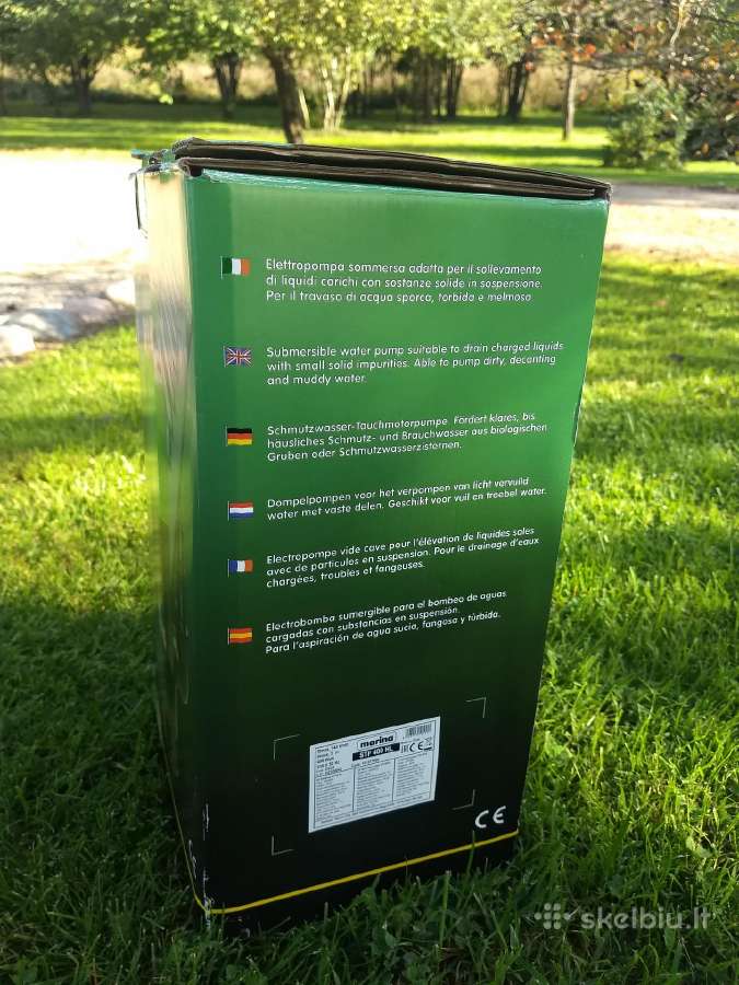 Drenažinis siurblys Marina Stf 400 Hl, 400 W - nuotraukos Nr. 3