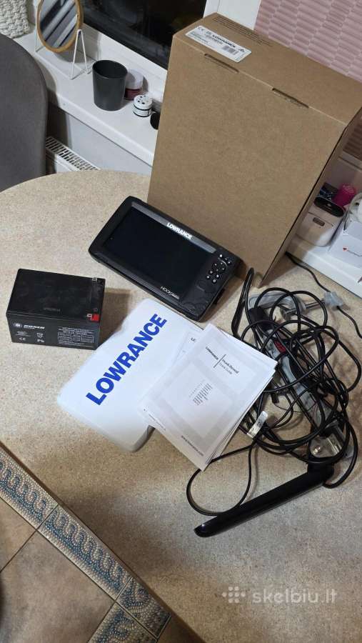Lowrance hook reveal 9ts echolotas - nuotraukos Nr. 2