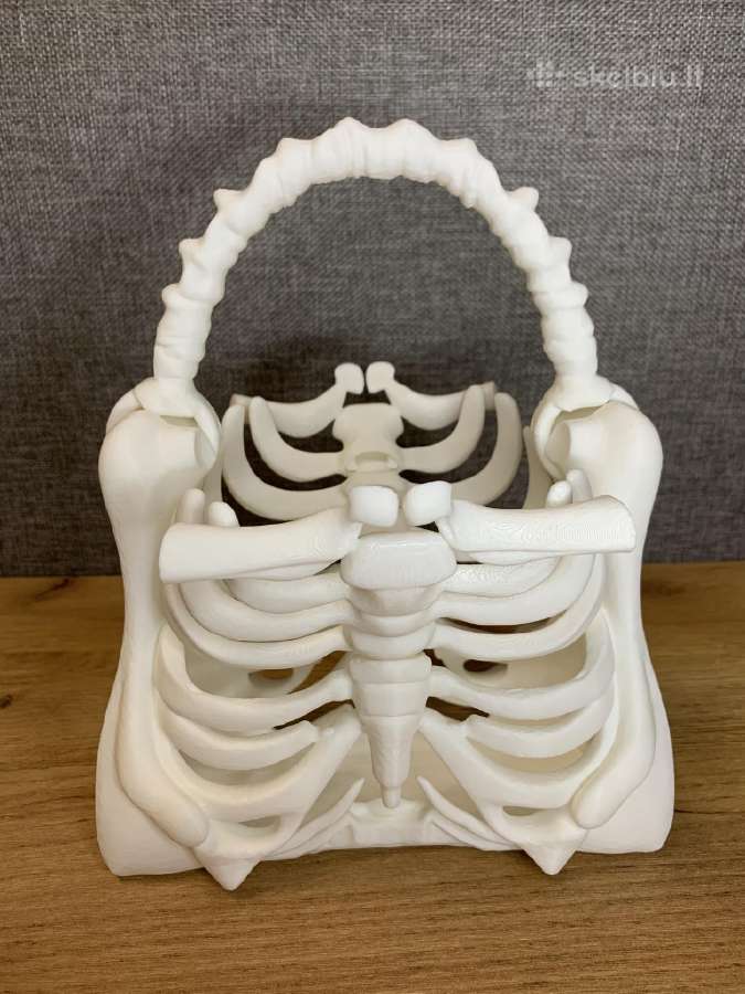 Bone bag/skeleton bag rankinė - nuotraukos Nr. 4
