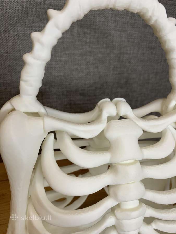 Bone bag/skeleton bag rankinė - nuotraukos Nr. 8