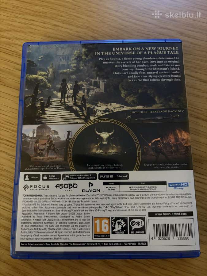Resonance A plague tale legacy ps5 playstation 5 - nuotraukos Nr. 2