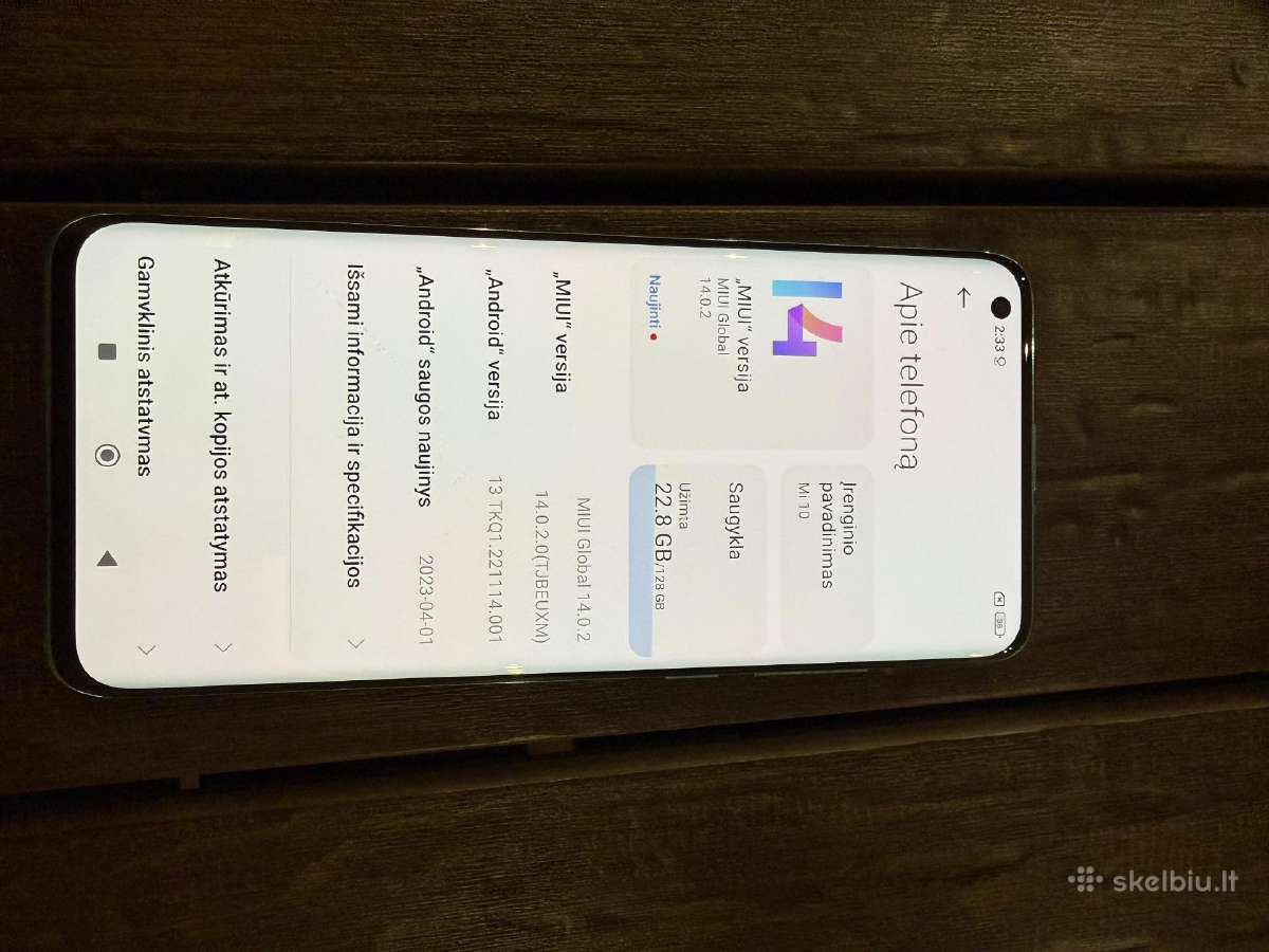 Samsunggalaxy S22, Samsung Galaxy S21, Xiaomi Mi10 - nuotraukos Nr. 6