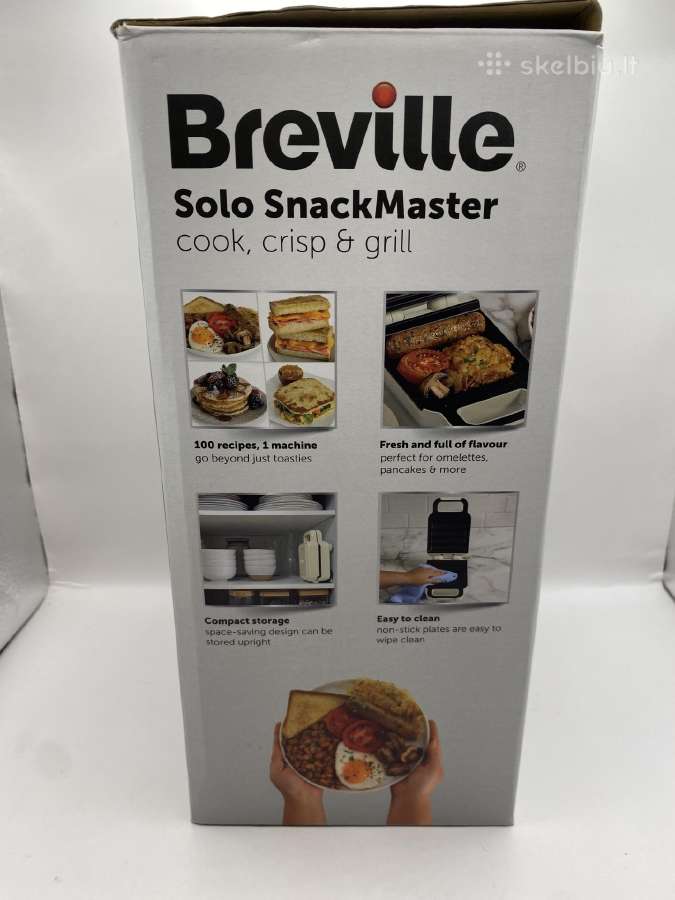 Užkandžių / sumuštinių keptuvė Breville Solo - nuotraukos Nr. 12