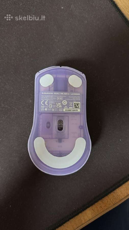 Steelseries Rival 3 Wl Gen 2 - Lavender - nuotraukos Nr. 5