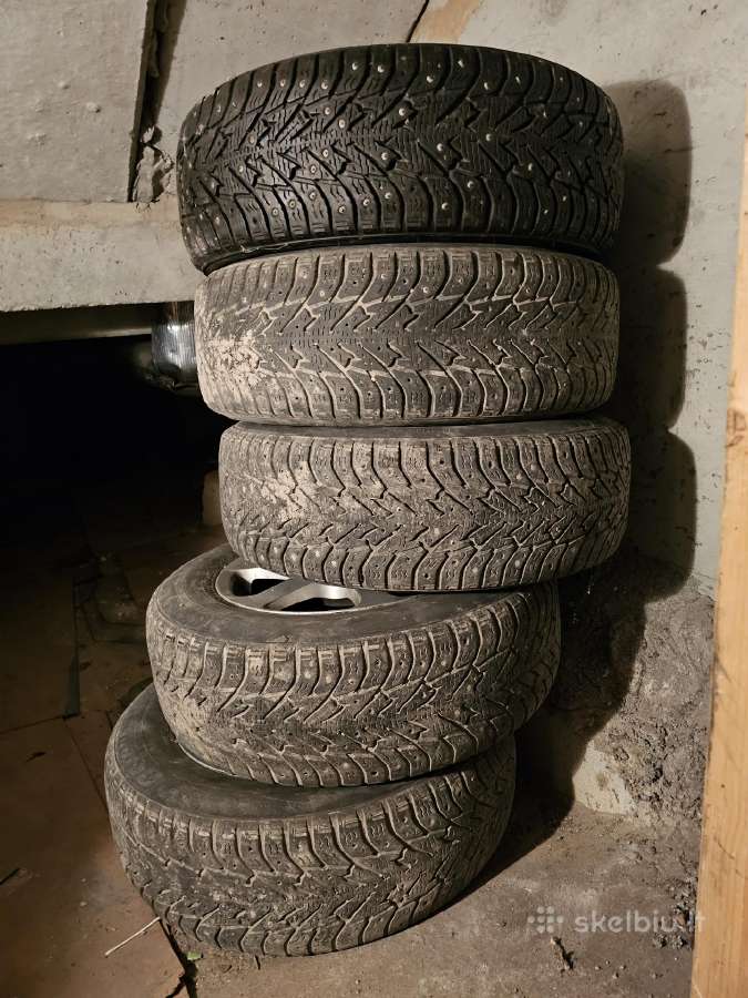 Bridgesrone r15 dygliutos su wv golf ratais - nuotraukos Nr. 2