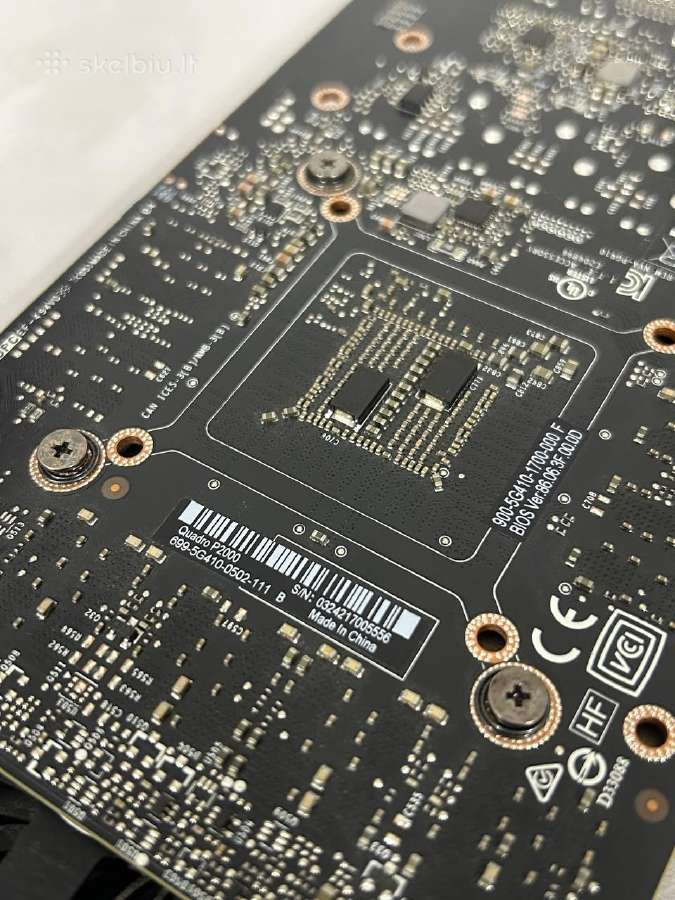 Vaizdo plokštė Nvidia Quadro p2000 - nuotraukos Nr. 5