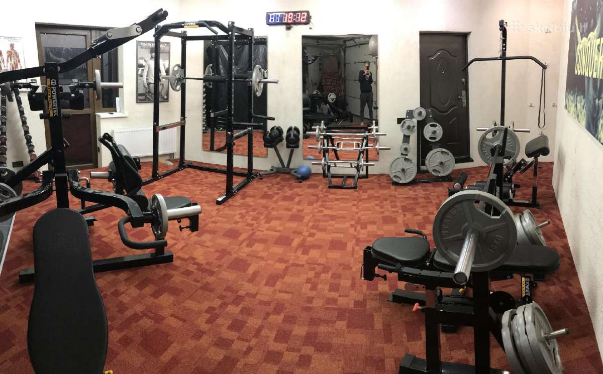 Powertech pilna sporto salės sistema (be svorių) - nuotraukos Nr. 6