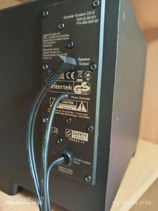 Logitech z313 - nuotraukos Nr. 2