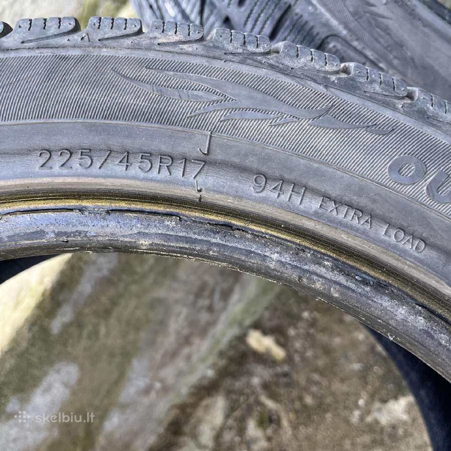 Ziemines padangos 225/45 R17 - nuotraukos Nr. 3