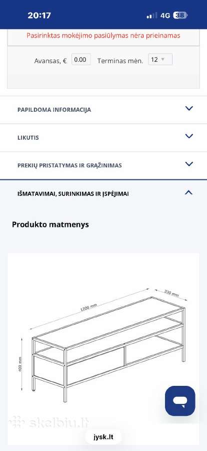 TV baldas - nuotraukos Nr. 5