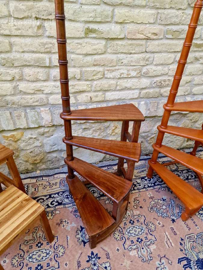 Vintažinės medžio masyvo kopetėlės/palypukai - nuotraukos Nr. 6
