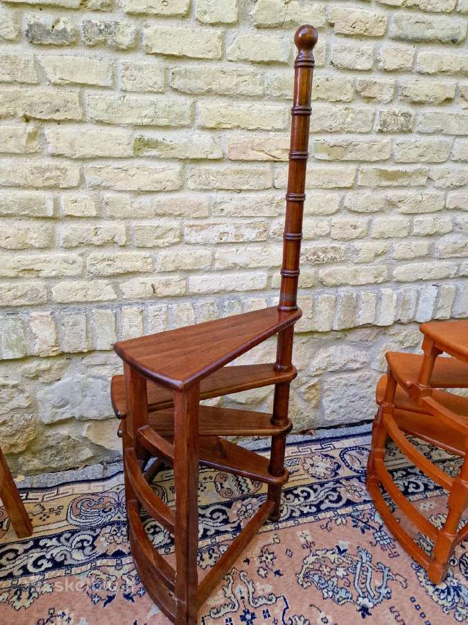 Vintažinės medžio masyvo kopetėlės/palypukai - nuotraukos Nr. 16