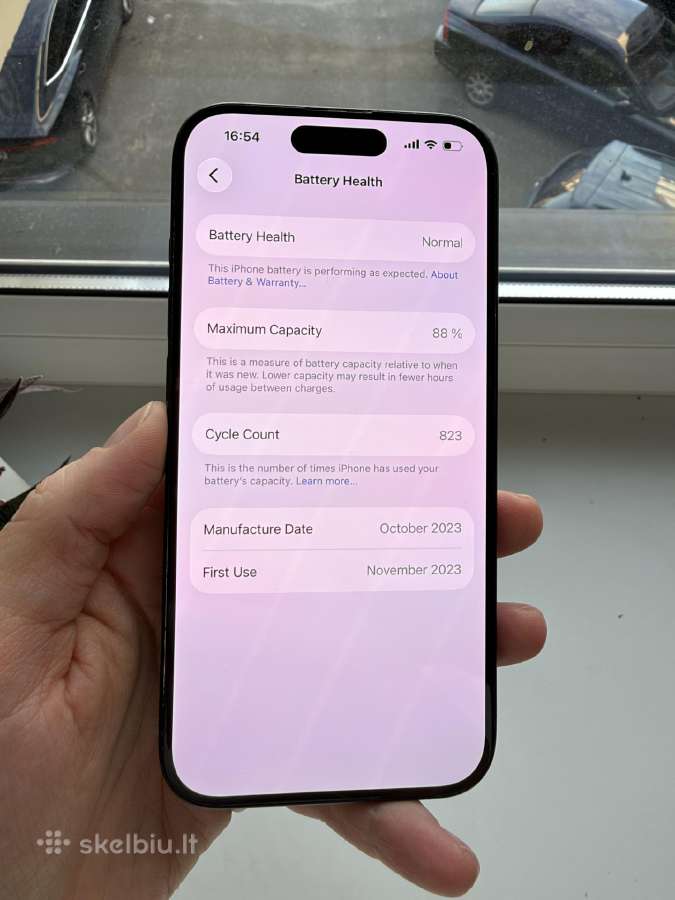 iPhone 15pro 128gb - nuotraukos Nr. 6