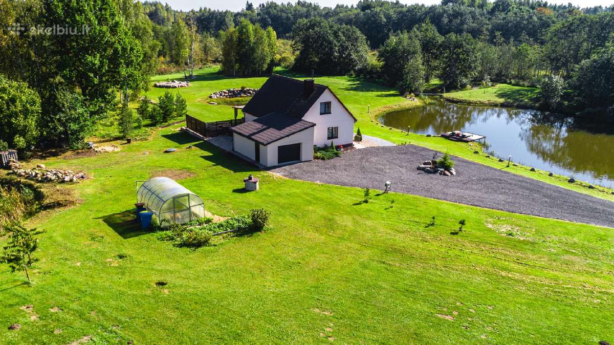 Namas-sodyba su 3 privačias prūdais ir 5,3ha žemės - nuotraukos Nr. 3