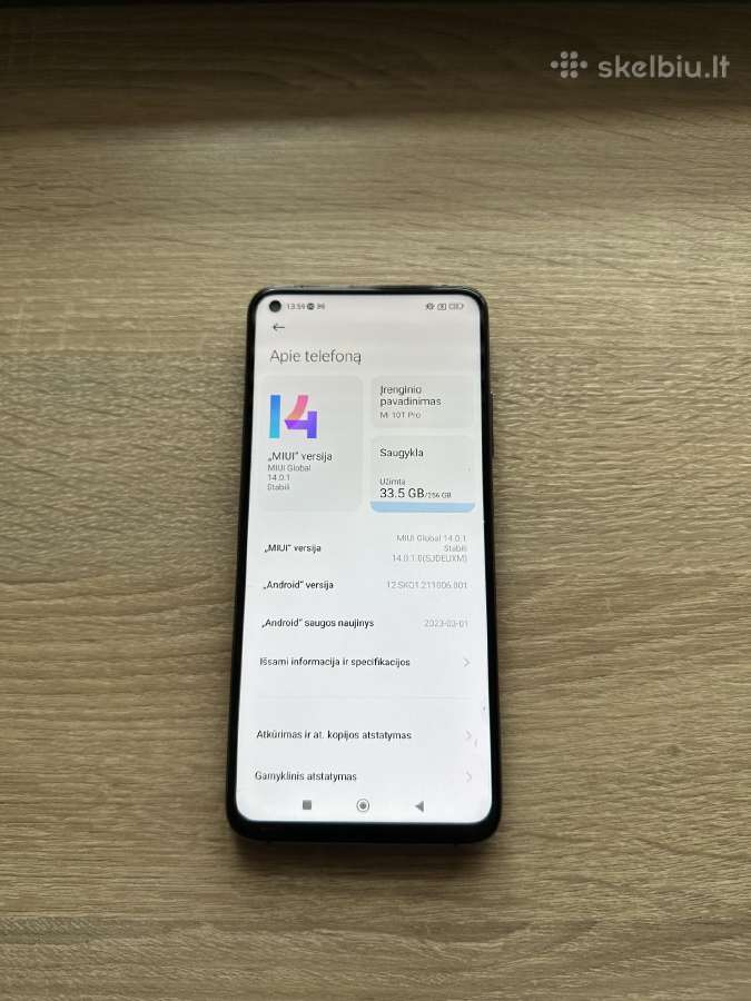 Mi 10t Pro 256gb - nuotraukos Nr. 2