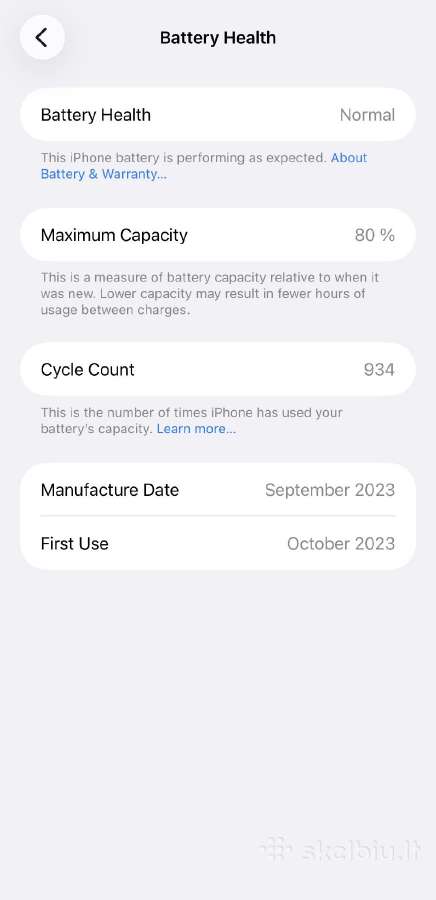 iPhone 15 pro max, 256 GB - nuotraukos Nr. 8