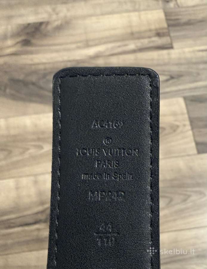 Vyriškas diržas Louis Vuitton - nuotraukos Nr. 3