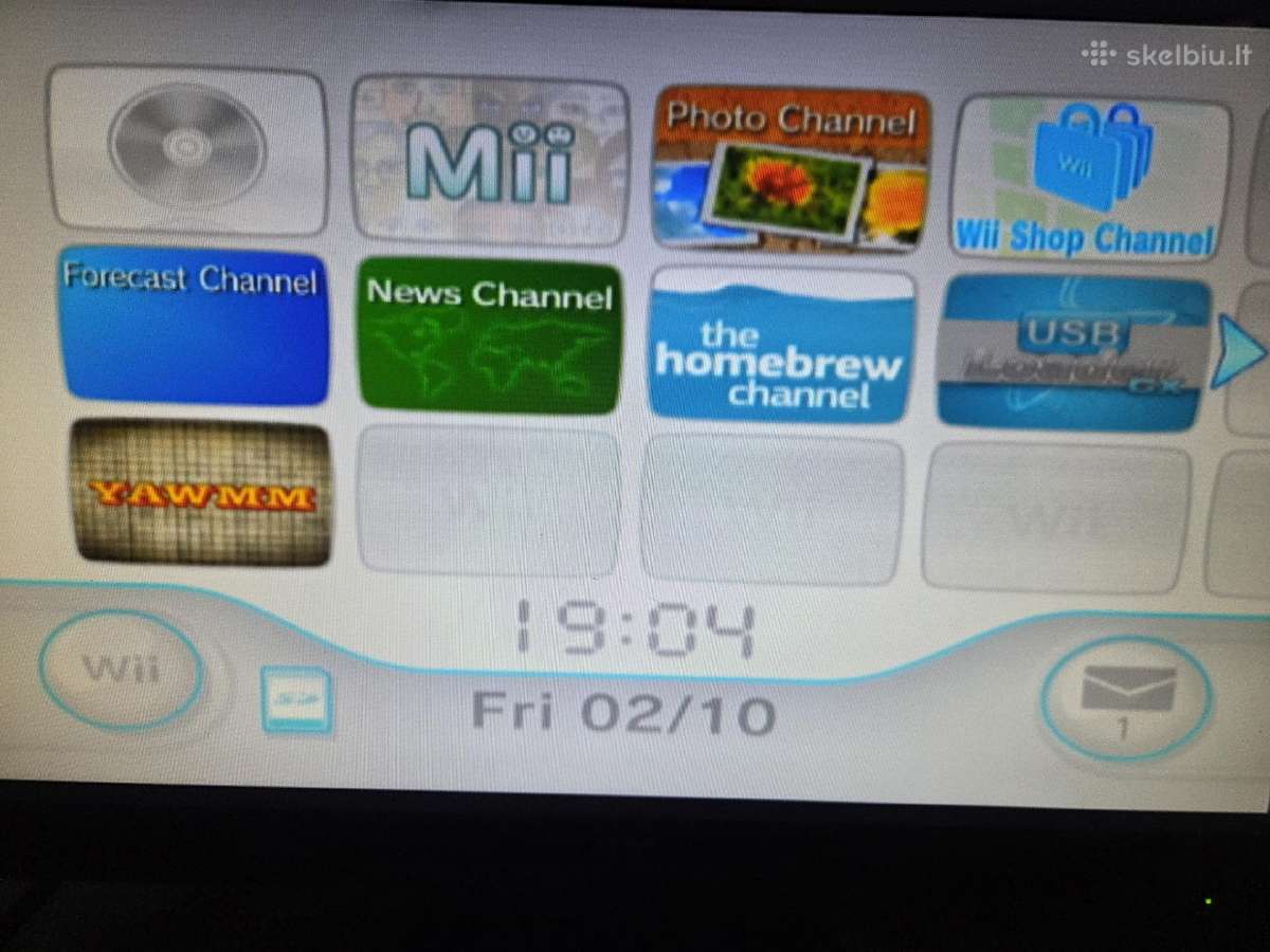 Nintendo Wii konsolė + įrašyta 14 žaidimų - nuotraukos Nr. 6